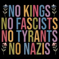 No Kings In America No Fascists We The People Political 16 in Basic Backpack