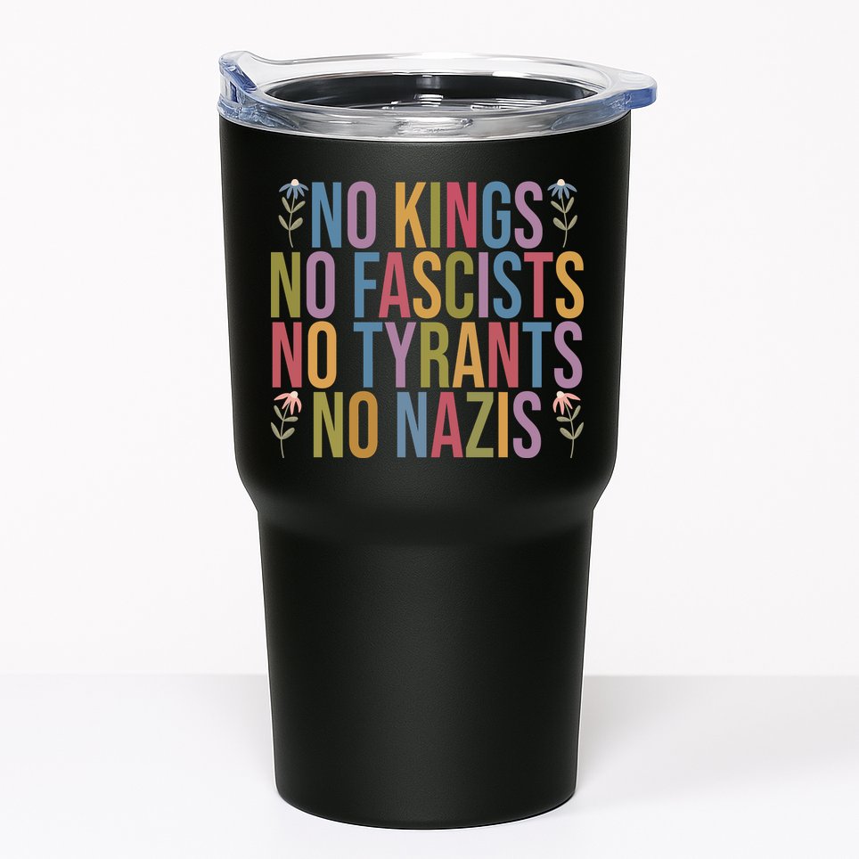 No Kings In America No Fascists We The People Political Tumbler