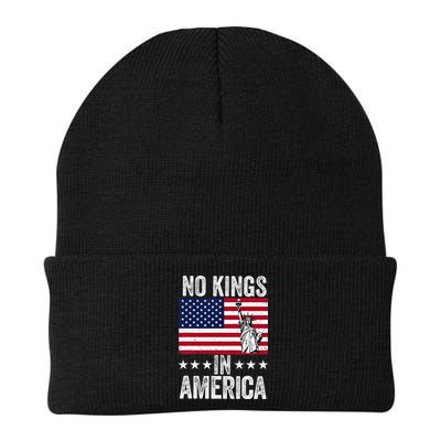 No Kings In America Flag Protest Save Democracy Beanie