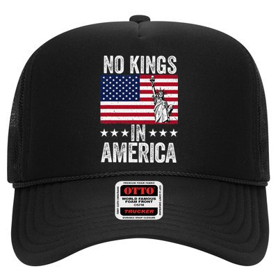 No Kings In America Flag Protest Save Democracy Trucker Hat