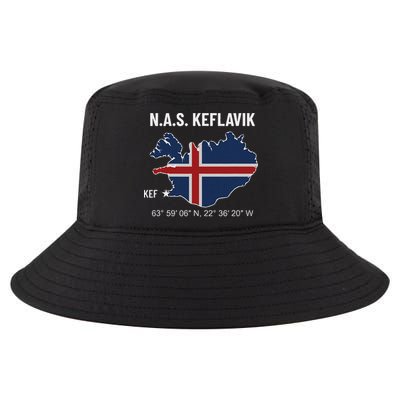Nas Keflavik Iceland Cool Comfort Performance Bucket Hat