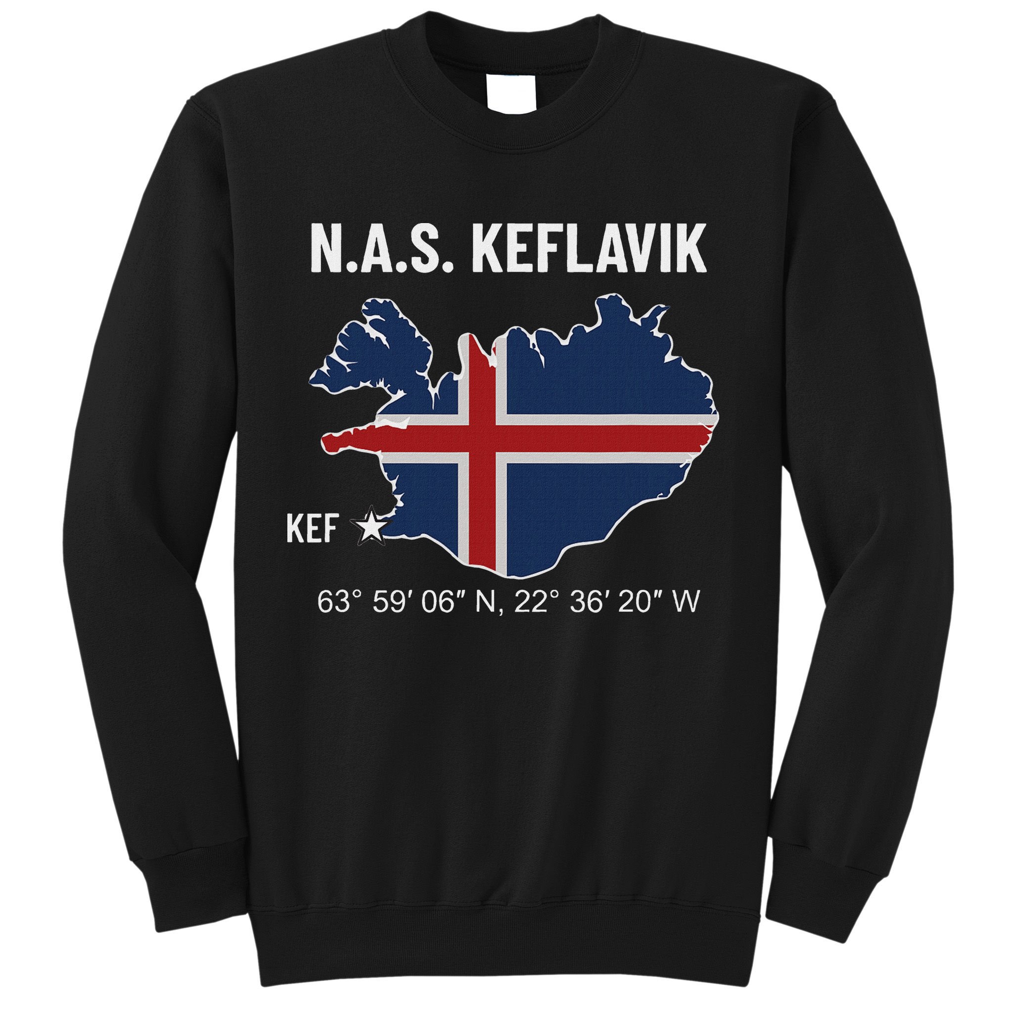 Nas Keflavik Iceland Sweatshirt