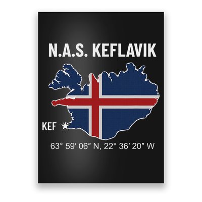 Nas Keflavik Iceland Poster
