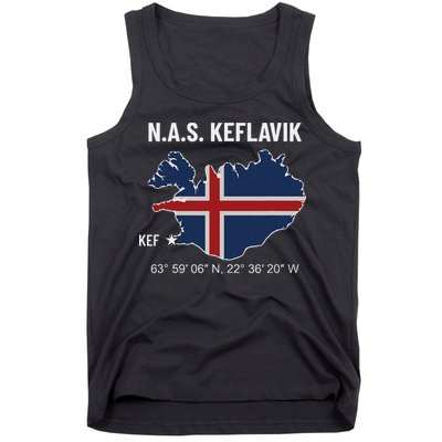 Nas Keflavik Iceland Tank Top