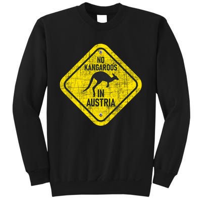 No Kangaroos In Austria Zookeeper Wildlife Animal Lover Sweatshirt