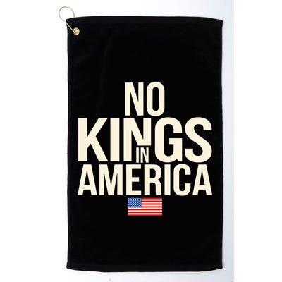 No Kings In America Democracy United States Independence Golf Towel