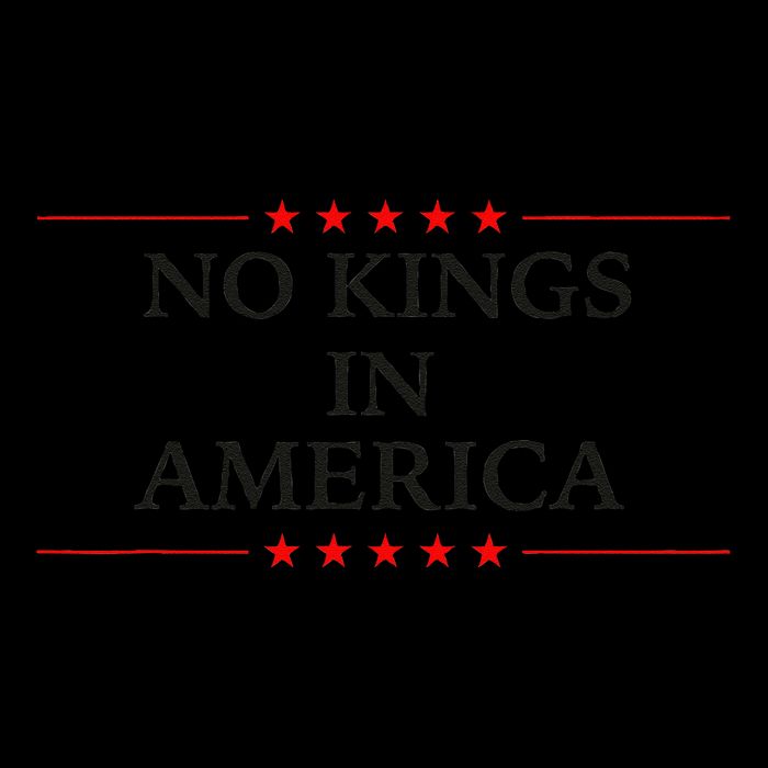 No Kings In America Flag Protest Save Democracy Bag