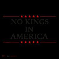 No Kings In America Flag Protest Save Democracy Tank Top