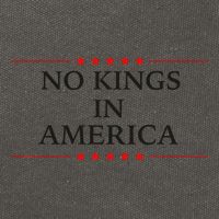 No Kings In America Flag Protest Save Democracy Cotton Canvas Backpack