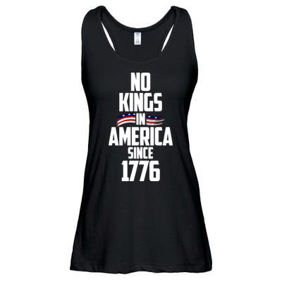 No Kings In America Since 1776 Ladies Essential Flowy Tank