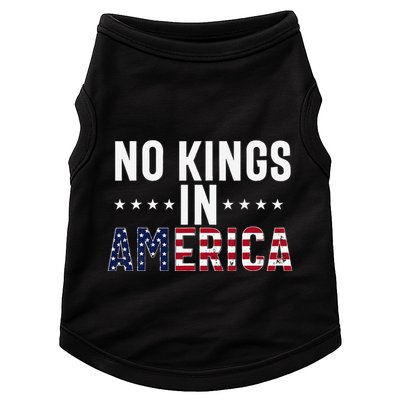 No Kings In America Flag Protest Save Democracy Doggie Tank