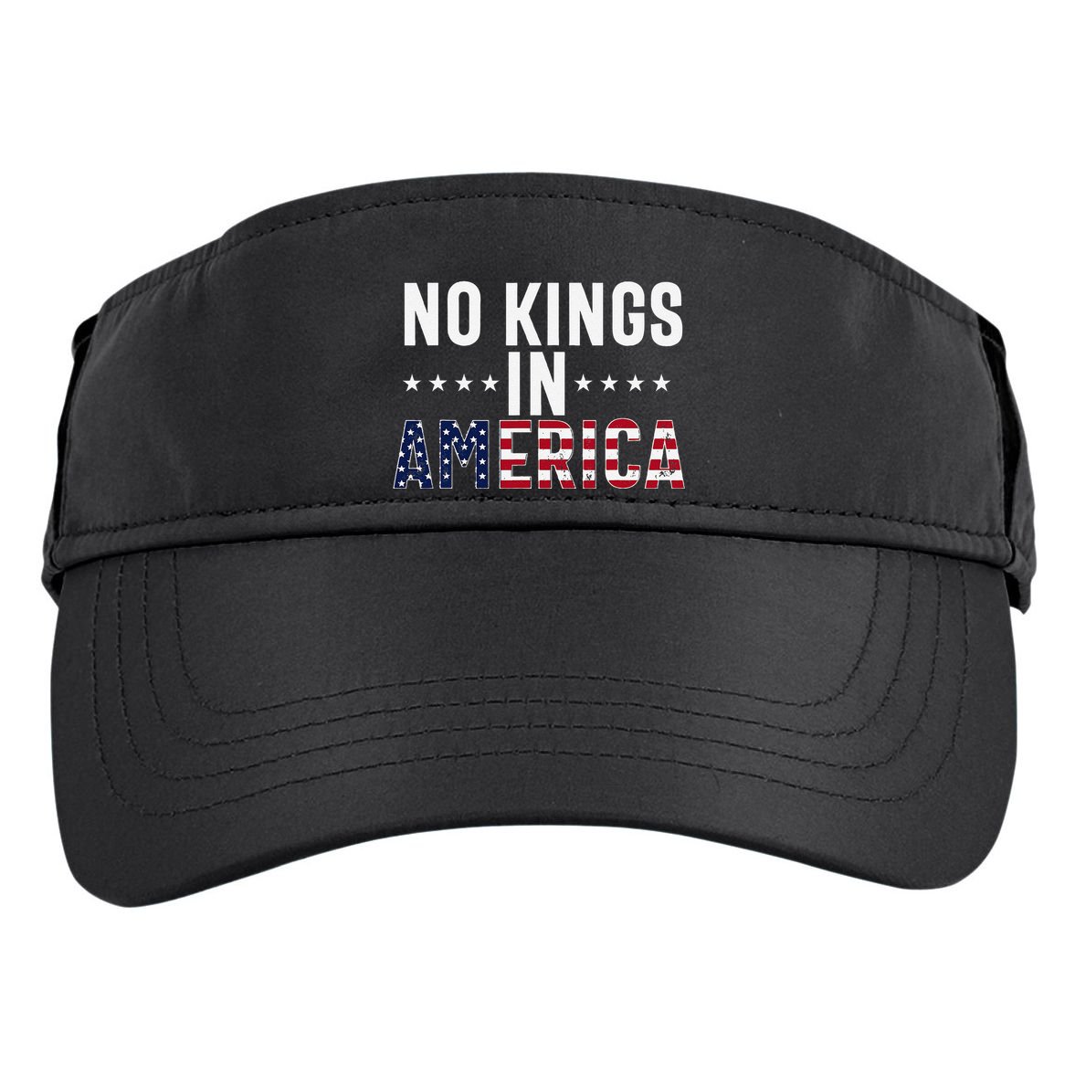 No Kings In America Flag Protest Save Democracy Adult Drive Performance Visor
