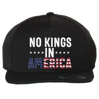 No Kings In America Flag Protest Save Democracy Wool Snapback Cap