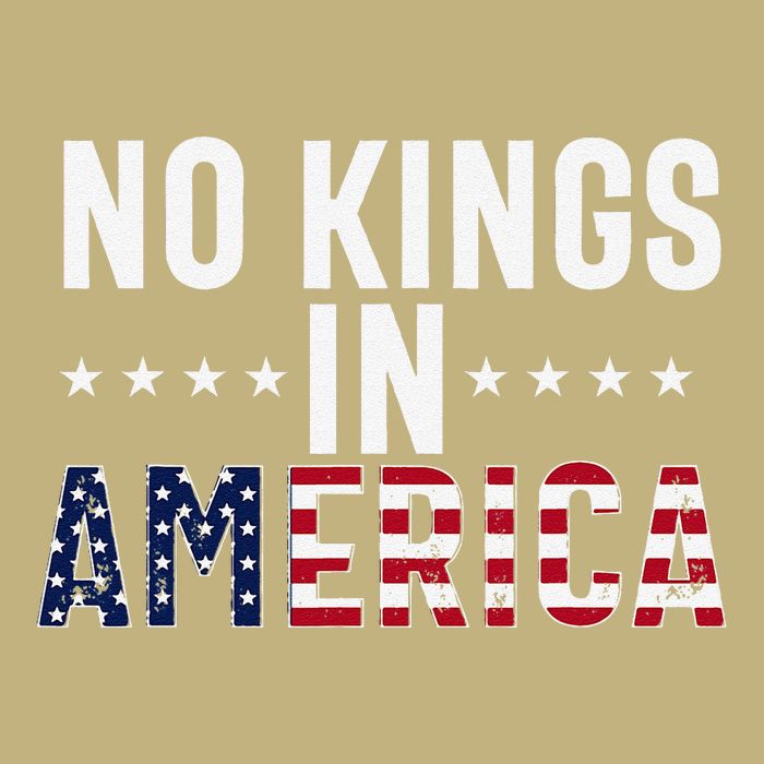 No Kings In America Flag Protest Save Democracy Cooling Performance Crew T-Shirt