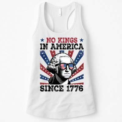 No Kings In America Since 1776 USA Flag Vintage Womens Tank Top
