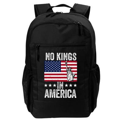 No Kings In America Flag Protest Save Democracy Backpack
