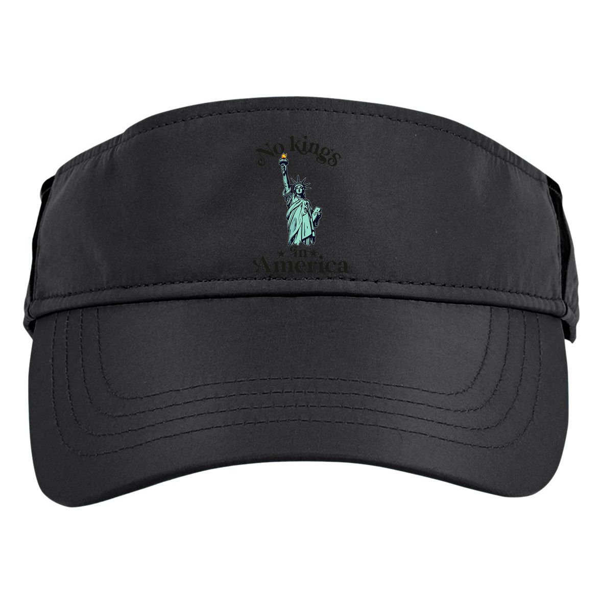 No Kings In America Flag Protest Save Democracy Adult Drive Performance Visor