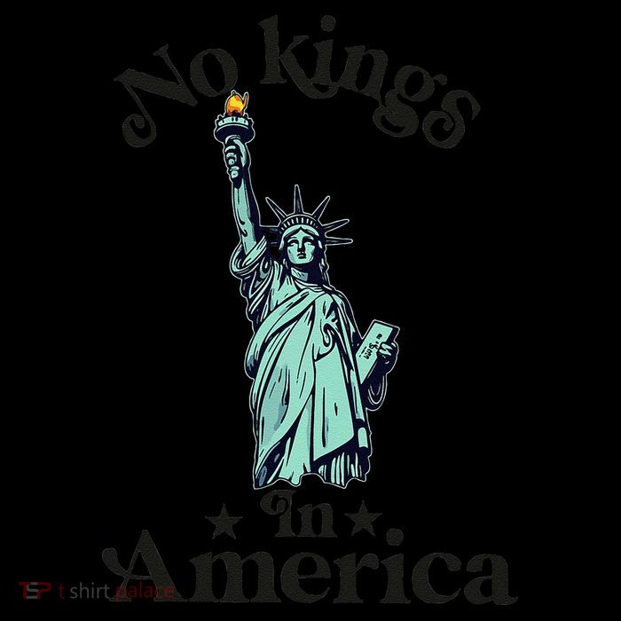No Kings In America Flag Protest Save Democracy Flatbill Hat