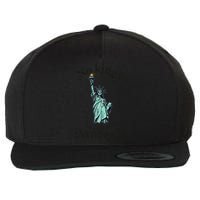 No Kings In America Flag Protest Save Democracy Wool Snapback Cap