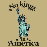 No Kings In America Flag Protest Save Democracy Cooling Performance Crew T-Shirt