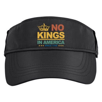 No Kings In America Vintage Democracy  Adult Drive Performance Visor