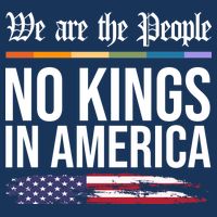 No Kings In America We The People Political Protest Zip Tote Bag