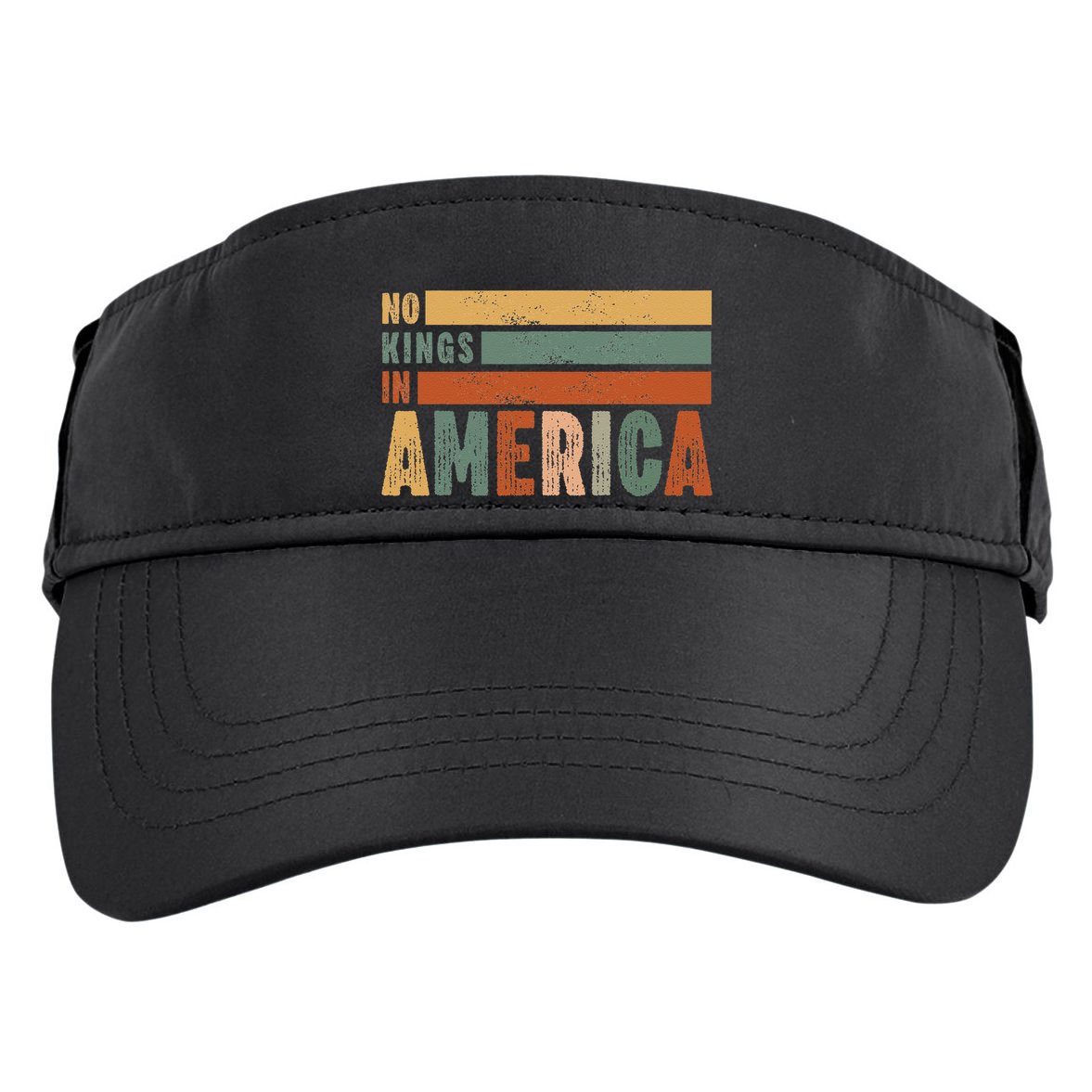 No Kings In America Flag Protest Save Democracy Adult Drive Performance Visor