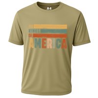 No Kings In America Flag Protest Save Democracy Cooling Performance Crew T-Shirt