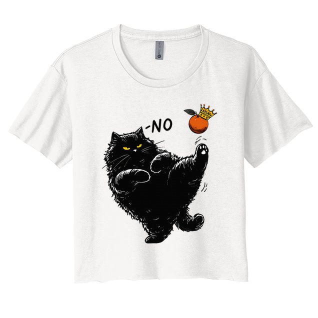 No Kings In America We The People Political  Crop Top
