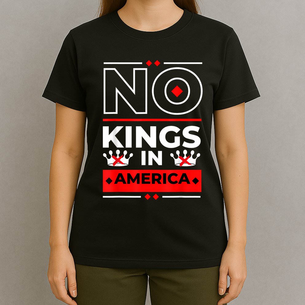 No Kings In America We The People Political T-Shirt