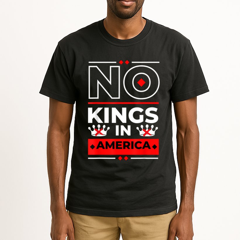 No Kings In America We The People Political Tall T-Shirt
