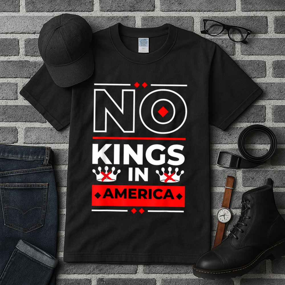 No Kings In America We The People Political Tall T-Shirt