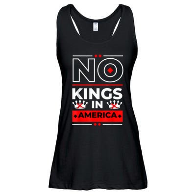 No Kings In America We The People Political Ladies Essential Flowy Tank