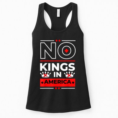 No Kings In America We The People Political Womens Tank Top