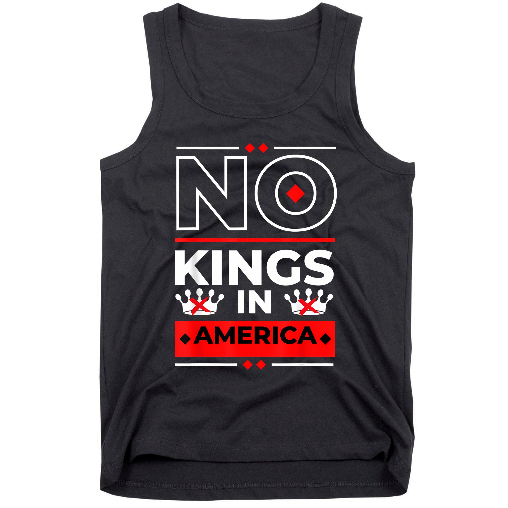 No Kings In America We The People Political Tank Top