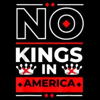 No Kings In America We The People Political Womens T-Shirt