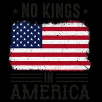 No Kings In America Flag Protest Save Democracy City Backpack