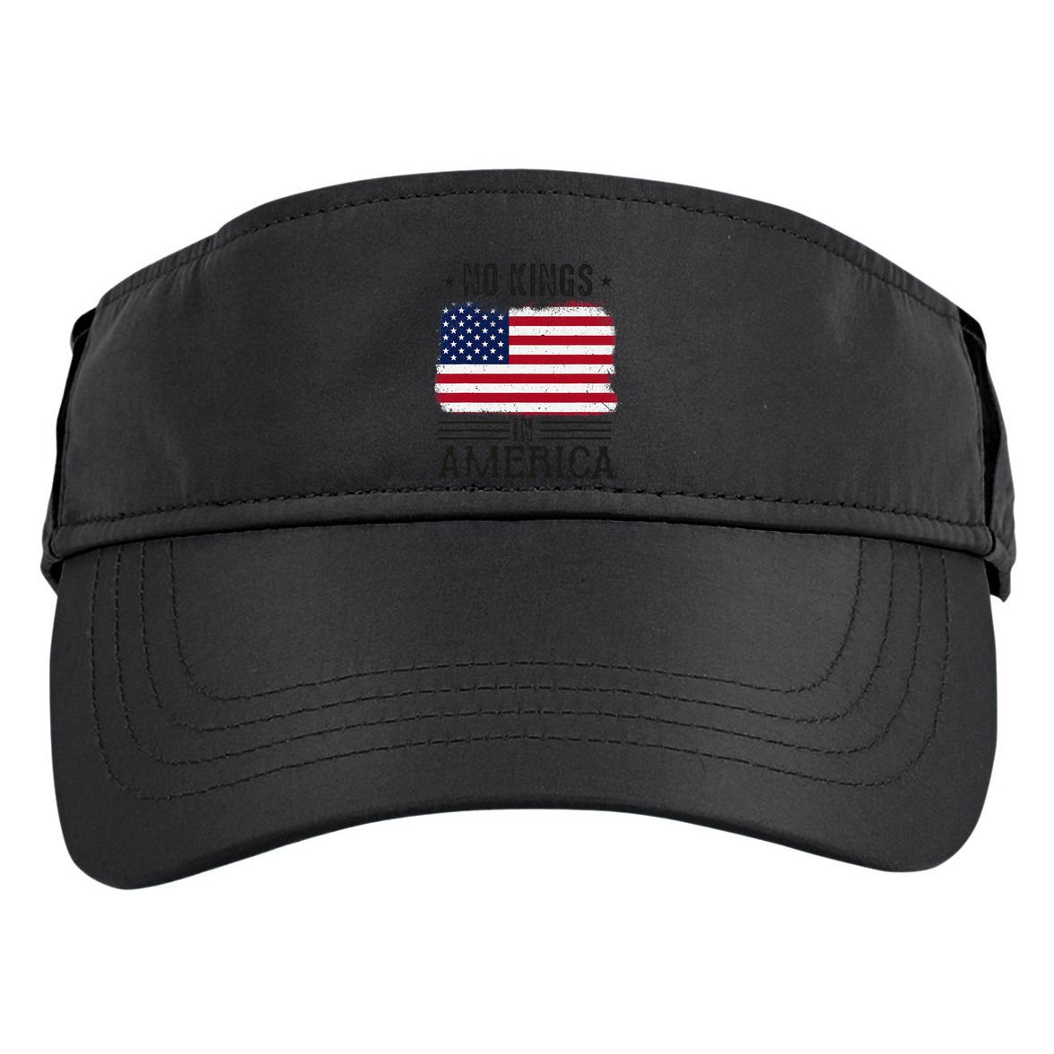 No Kings In America Flag Protest Save Democracy Adult Drive Performance Visor