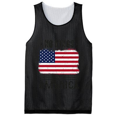No Kings In America Flag Protest Save Democracy Mesh Reversible Basketball Jersey Tank