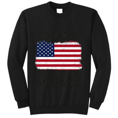 No Kings In America Flag Protest Save Democracy Tall Sweatshirt