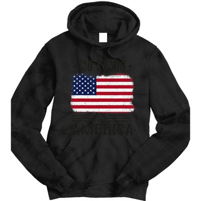 No Kings In America Flag Protest Save Democracy Tie Dye Hoodie
