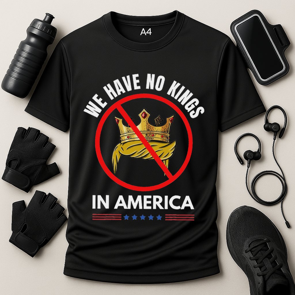 No Kings In America Cooling Performance Crew T-Shirt