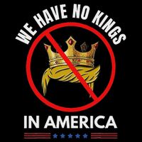 No Kings In America Cooling Performance Crew T-Shirt