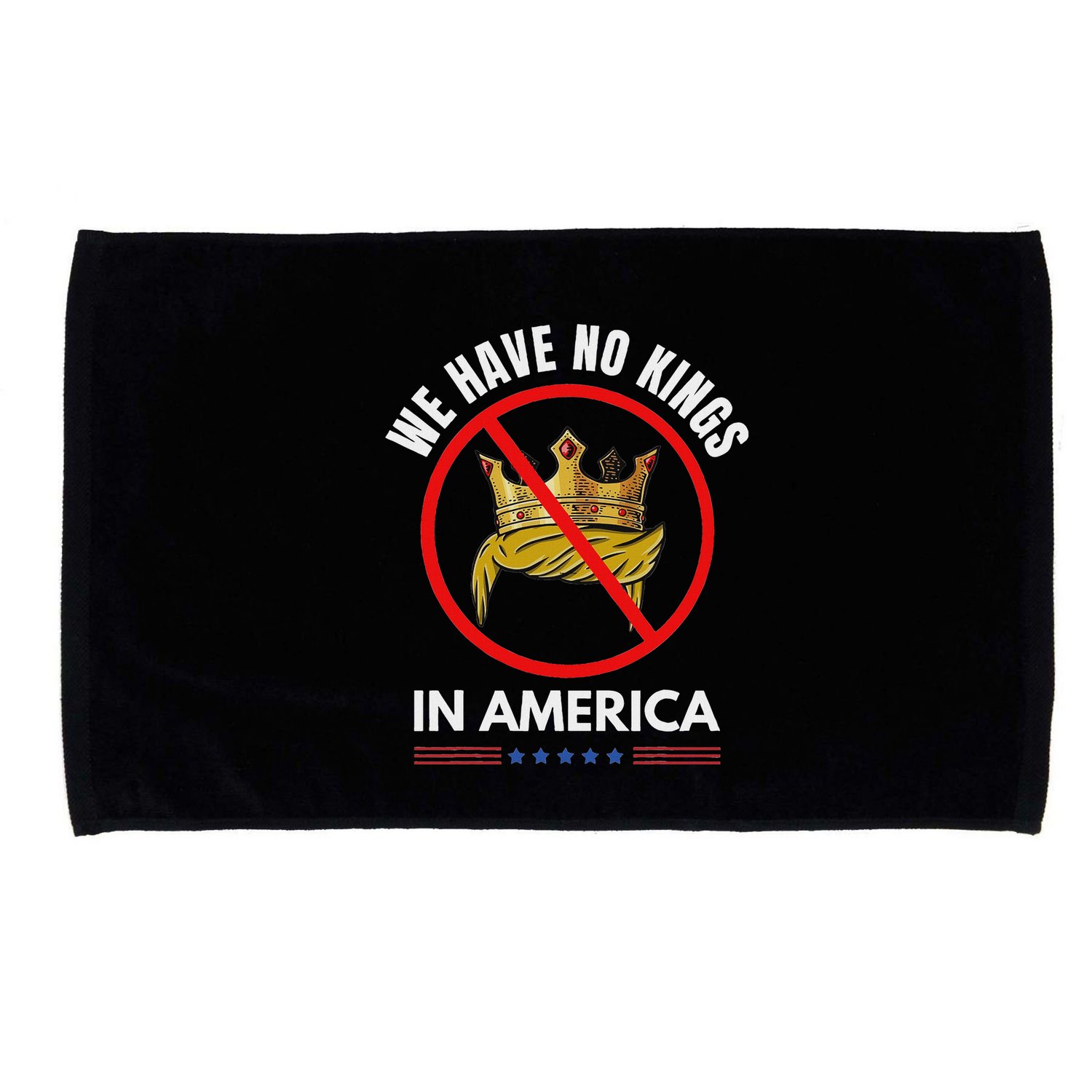 No Kings In America Microfiber Hand Towel