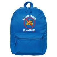 No Kings In America 16 in Basic Backpack