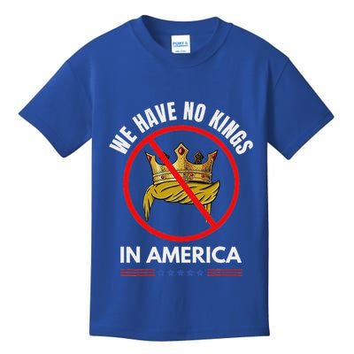 No Kings In America Kids T-Shirt