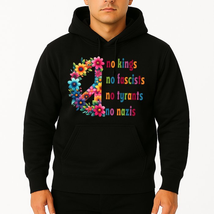 No Kings No Fascists No Tyrants No Nazis Hoodie
