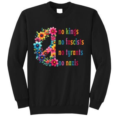No Kings No Fascists No Tyrants No Nazis Sweatshirt