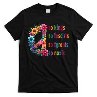 No Kings No Fascists No Tyrants No Nazis T-Shirt