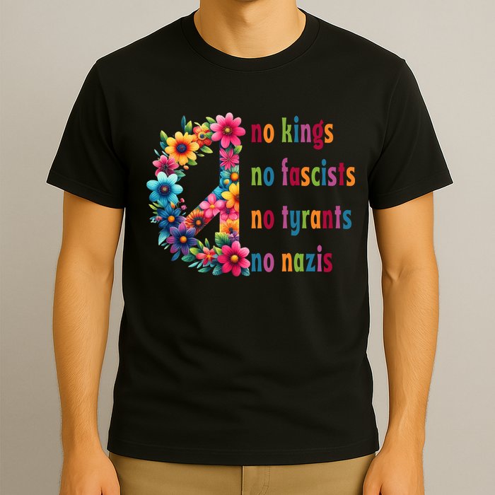 No Kings No Fascists No Tyrants No Nazis T-Shirt